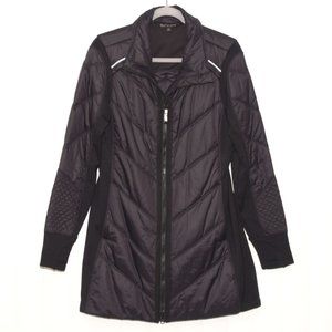 Athleta Rock Ridge Primaloft Coat Black Large EUC